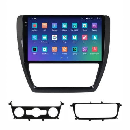 Navigatie Volkswagen  Jetta , 2015 - 2018 Rezolutie 2K, Display QLED 9.5 inch, 4GB RAM si 64GB ROM, Android, Procesor Octacore, Slot sim 4G, Sunet DSP, Wireless Carplay si Android Auto, Camera Marsa [3]