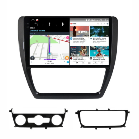 Navigatie Volkswagen  Jetta , 2015 - 2018 Rezolutie 2K, Ecran QLED 9.5 inch, 8GB RAM si 128GB ROM, Android, Procesor Octacore, Slot sim 4G, Sunet DSP, Wireless Carplay [4]