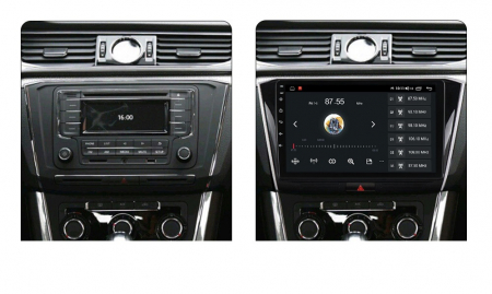 Navigatie Volkswagen Passat B8 din 2015 - 2018 , 8GB RAM si 128GB ROM, Ecran QLED 10 inch, Android 14, Procesor Octacore, Slot sim 4G, Sunet DSP, Wireless Carplay si Android Auto, Camera Marsarier [1]