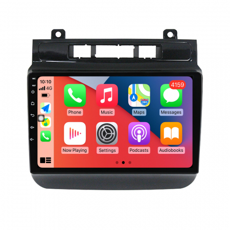 VOLKSWAGEN - Navigatie Auto Android Volkswagen Touareg din 2010-2018, 4GB RAM si 32GB ROM, Display QLED 9 inch, Wireless Carplay si Android Auto, Procesor Octacore, Slot sim 4G, Sunet DSP, Camera Marsarier