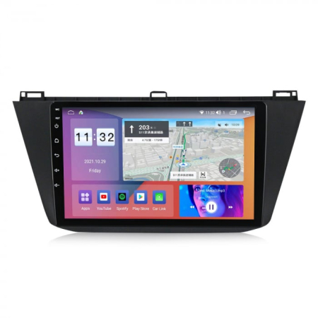 Navigatie Volkswagen Touran din 2015 - 2019, 8GB RAM si 128GB ROM, Ecran QLED 9 inch, Android 14, Procesor Octacore, Slot sim 4G, Sunet DSP, Wireless Carplay si Android Auto, Camera Marsarier [3]