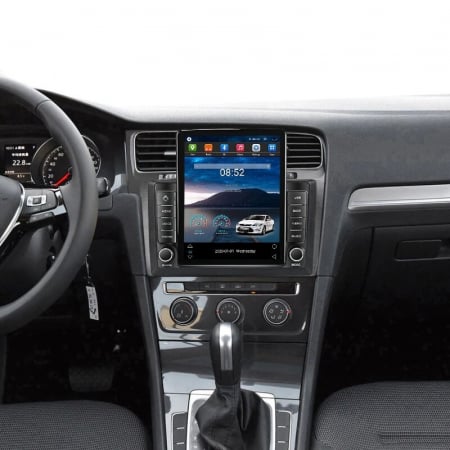 Navigatie Volkwagen Golf 7, Ecran TESLA 9.7 inch, 4 GB RAM si 64 GB ROM, Slot Sim 4G, Procesor Octa Core, Carplay integrat, Procesor Sunet Digital DSP, Android, Aplicatii, Usb, Wi Fi, Bluetooth [2]