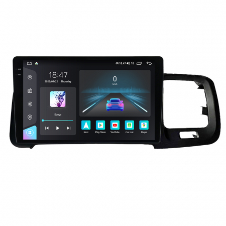 S60 V60  (2011 - 2020) - Navigatie Volvo S60 V60 din 2011-2020, Rezolutie 2K, Ecran QLED 9.5 inch, 8GB RAM si 128GB ROM, Android, Procesor Octacore, Slot sim 4G, Sunet DSP, Wireless Carplay