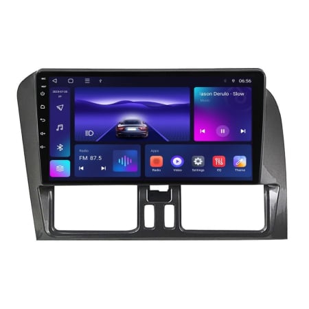 Navigatie Volvo XC60 din 2008-2012, Rezolutie 2K, Ecran QLED 9.5 inch, 8GB RAM si 128GB ROM, Android, Procesor Octacore, Slot sim 4G, Sunet DSP, Wireless Carplay si Android Auto [1]