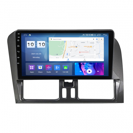 Navigatie dedicata Volvo cu Android - Navigatie Volvo XC60 din 2008 - 2017, 8GB RAM si 128GB ROM, Ecran QLED 9 inch, Android 14, Procesor Octacore, Slot sim 4G, Sunet DSP, Wireless Carplay si Android Auto, Camera Marsarier