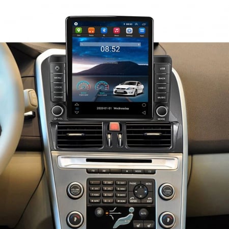Navigatie Volvo XC60 din 2014 - 2018, Ecran TESLA 9.7 inch, 4 GB RAM si 64 GB ROM, Slot Sim 4G, Procesor Octa Core, Carplay integrat, Procesor Sunet Digital DSP, Android, Aplicatii, Usb, Wi Fi, Blueto [2]