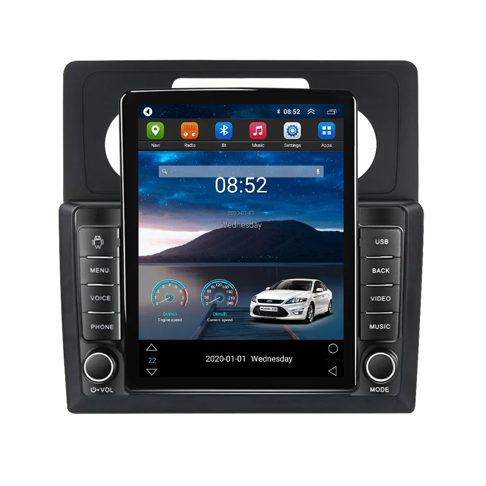 Navigatie VW Caddy 2004-2010 Ecran TESLA 9.7 inch, 8 GB RAM si 128 GB ROM, Android 15, Slot Sim 4G, Procesor Octa Core, Carplay Wireless si Android auto, Procesor Sunet Digital DSP, Aplic [2]