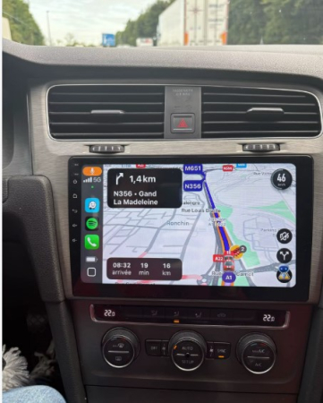 Navigatie VW GOLF 7, Android 14, 2GB RAM si 32GB ROM, Display IPS 9 inch, Camera Marsarier, Internet, Aplicatii, Wi Fi, Usb, Bluetooth [7]