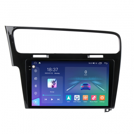 VOLKSWAGEN - Navigatie Auto Android Volkswagen GOLF 7 din 2012-2019, Rezolutie 2K, Display QLED 9.5 inch, 4GB RAM si 64GB ROM, Android 12, Procesor Octacore, Slot sim 4G, Sunet DSP, Wireless Carplay si Android Auto, Camera Marsarier,