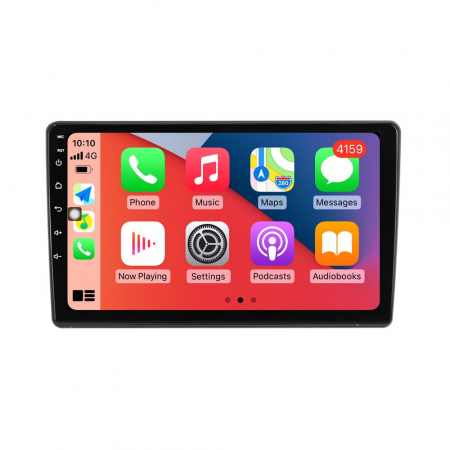 VOLKSWAGEN - Navigatie Auto Android VW Passat B5 Bora Polo Golf 4 Skoda Octavia 1 Fabia Superb, Rezolutie 2K, Display QLED 9.5 inch, 4GB RAM si 64GB ROM, Android, Procesor Octacore, Slot sim 4G, Sunet DSP, Wireless Carplay si