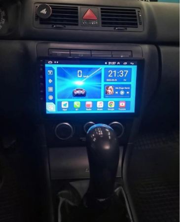 Navigatie VW Passat B5 Bora Polo Golf 4 Skoda Octavia 1 Fabia Superb, Rezolutie 2K, Display QLED 9.5 inch, 4GB RAM si 64GB ROM, Android, Procesor Octacore, Slot sim 4G, Sunet DSP, Wireless Carplay si [3]