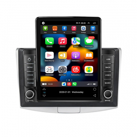 Navigatie VW Passat B6 B7 CC, Display TESLA 9.5 inch, 2GB RAM si 32GB ROM, Wireless Carplay si Android Auto, Procesor Octacore, Slot sim 4G, Sunet DSP, Camera Marsarier, Bluetooth, USB, Wi Fi, Radio [1]
