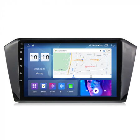 Navigatie VW Passat B8 din 2015-2020, Android 14, Wireless Carplay si Android Auto,2GB RAM si 32GB ROM, Display IPS 9 inch, Camera Marsarier, Internet, Aplicatii, Wi Fi, Usb, Bluetooth [4]