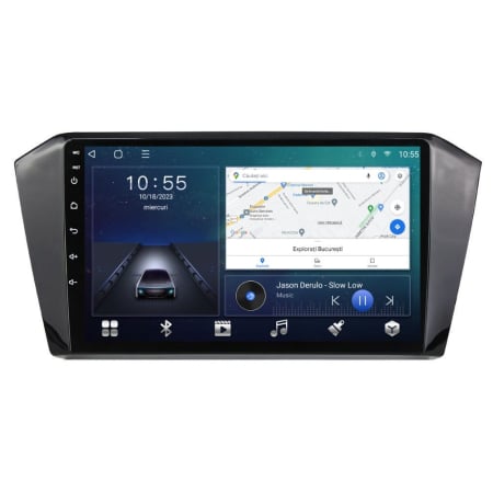 Passat B8 (2015 - 2018) - Navigatie VW Passat B8 din 2015-2020, Rezolutie 2K, Ecran QLED 10.5 inch, 8GB RAM si 128GB ROM, Android, Procesor Octacore, Slot sim 4G, Sunet DSP, Wireless Carplay si Android Auto