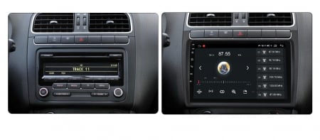 Navigatie VW Polo ( 2009 - 2017 ) , 4 GB RAM si 64 GB ROM, Slot Sim 4G, Procesor Octa Core, Carplay, Sunet DSP, Android, Aplicatii, Usb, Wi Fi, Bluetooth [3]