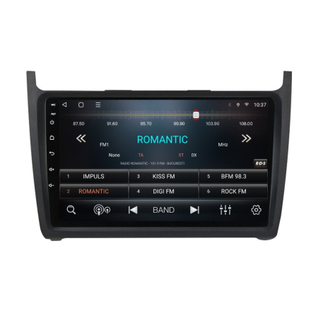 Navigatie VW Polo din 2008-2020, Rezolutie 2K, Ecran QLED 9.5 inch, 8GB RAM si 128GB ROM, Android, Procesor Octacore, Slot sim 4G, Sunet DSP, Wireless Carplay si Android Auto [2]