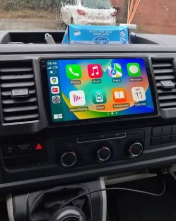 Navigatie VW T6 Caravelle din 2015 - 2020, 8GB RAM si 128GB ROM, Ecran QLED 9 inch, Android 14, Procesor Octacore, Slot sim 4G, Sunet DSP, Wireless Carplay si Android Auto, Camera Marsarier [4]