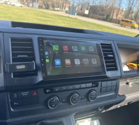 Navigatie VW T6 Caravelle din 2015 - 2020, 8GB RAM si 128GB ROM, Ecran QLED 9 inch, Android 14, Procesor Octacore, Slot sim 4G, Sunet DSP, Wireless Carplay si Android Auto, Camera Marsarier [8]