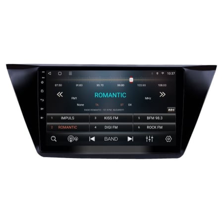 Navigatie VW Touran din 2016-2021, NAVIGPS, Rezolutie 2K, Display QLED 9.5 inch, 4GB RAM si 64GB ROM, Android, Procesor Octacore, Slot sim 4G, Sunet DSP, Wireless Carplay si Android Auto, Camera Marsa [2]
