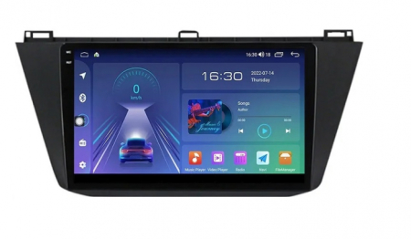 Navigatie VW Touran din 2016-2021, Rezolutie 2K, Ecran QLED 10.5 inch, 8GB RAM si 128GB ROM, Android, Procesor Octacore, Slot sim 4G, Sunet DSP, Wireless Carplay si Android Auto [5]
