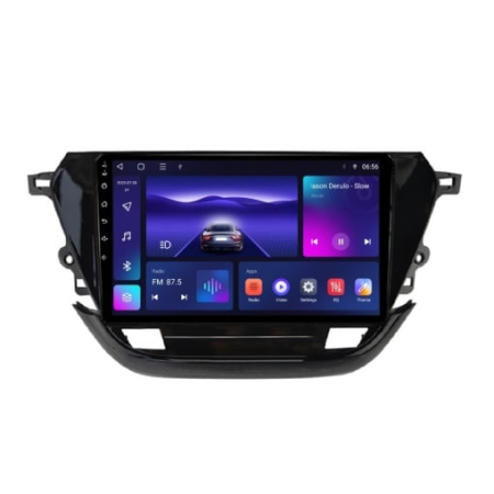 Navigatie Opel Corsa F , 2019 - 2023 Android 14 ,4GB RAM si 64GB ROM, Ecran QLED 9 inch, Android 14, Procesor Octacore, Slot sim 4G, Sunet DSP, Wireless Carplay si Android Auto [1]