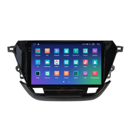 Navigatie Opel Corsa F , 2019 - 2023 Rezolutie 2K, Display QLED 9.5 inch, 4GB RAM si 64GB ROM, Android, Procesor Octacore, Slot sim 4G, Sunet DSP, Wireless Carplay si Android Auto, Camera Marsa [3]