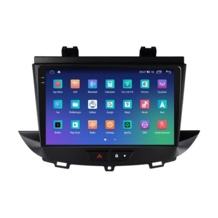 Navigatie Opel Corsland X 2017 - 2021 Rezolutie 2K, Ecran QLED 9.5 inch, 8GB RAM si 128GB ROM, Android, Procesor Octacore, Slot sim 4G, Sunet DSP, Wireless Carplay [5]