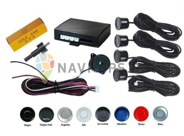 Accesorii Navigatii - Senzori de parcare spate cu avertizare sonora