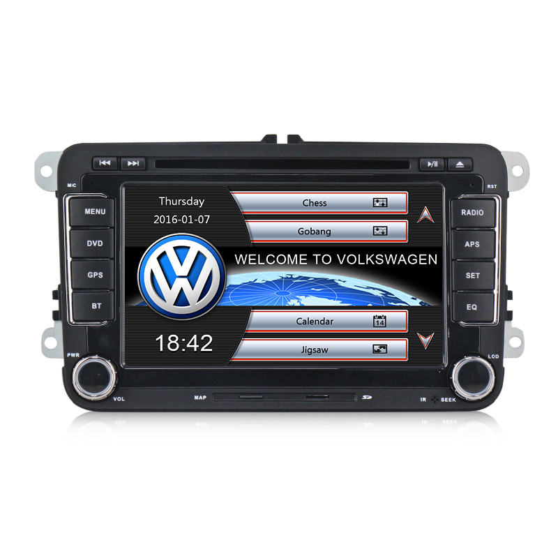 Navigatie VW Passat B6 B7 CC Jetta Polo Eos Golf 5 Golf cu Toate hartile Europei , Bluetooth Usb
