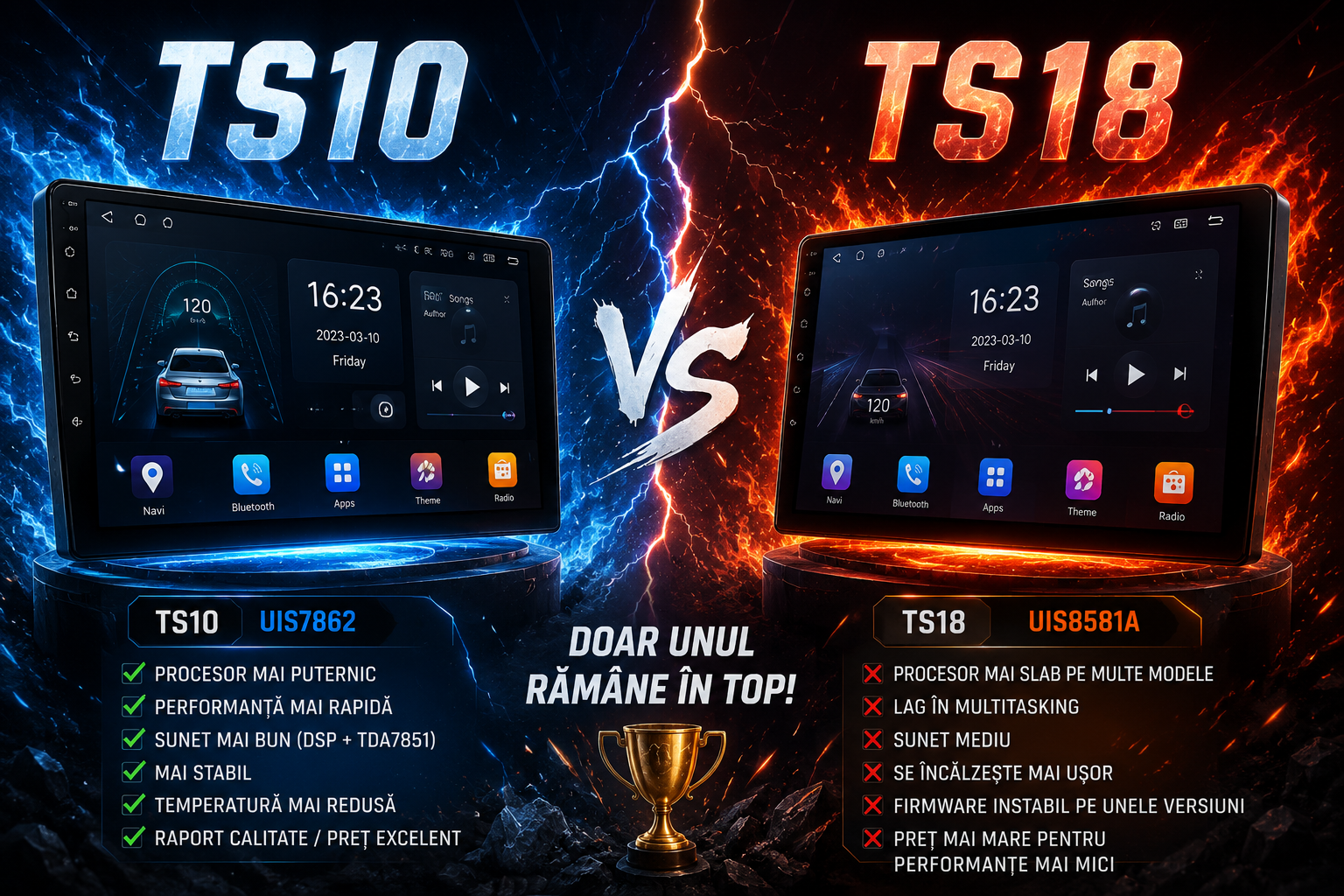 TS10 vs TS18 – Care este mai bună cu adevărat în 2026?