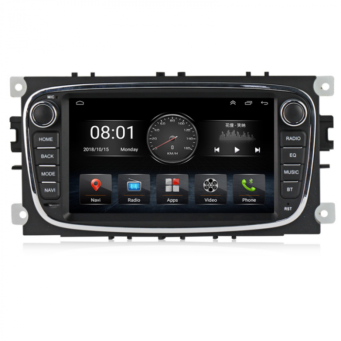 (Resigilata) Navigatie dedicata Ford Mondeo Focus S Max Transit Tourneo, 1GB RAM 16GB ROM, Android 13,Aplicatii , Waze , Wi Fi , Usb , Bluetooth , Mirrorlink [1]
