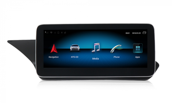 Navigatie NAVI-IT 4 GB RAM + 64 GB ROM, Android Mercedes E Class W212 ( 2012 - 2014) , NTG 4.5, Display 10.25 " rezolutie 1920*720 , Internet , Wi Fi , Usb , Bluetooth [1]