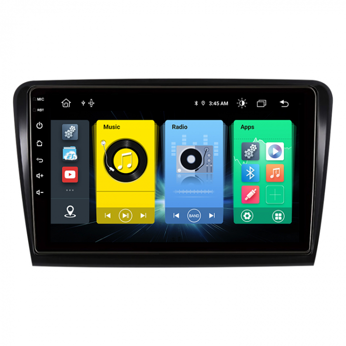 Navigatie dedicata Skoda Superb 2 2008-2015, 4GB RAM 64GB ROM, Octacore, Android 13, Display QLED 9", DSP, Carplay, Android Auto, Internet, Youtube, Waze, WIFI, Bluetooth [2]