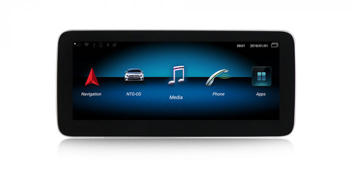 Navigatie Mercedes Benz CLS Class 4.5, 2011-2013, NAVI-IT, 10.25 Inch, 4GB RAM 64GB ROM, Android 10, WiFi, Bluetooth, Magazin Play, Camera Marsarier [3]