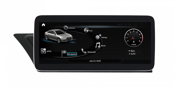 Navigatie dedicata Audi A4 A5 NON- MMI3, NAVI-IT, 10.25 Inch, 8GB RAM 64GB ROM, Android 13, WiFi, Bluetooth, Magazin Play, Camera Marsarier [2]