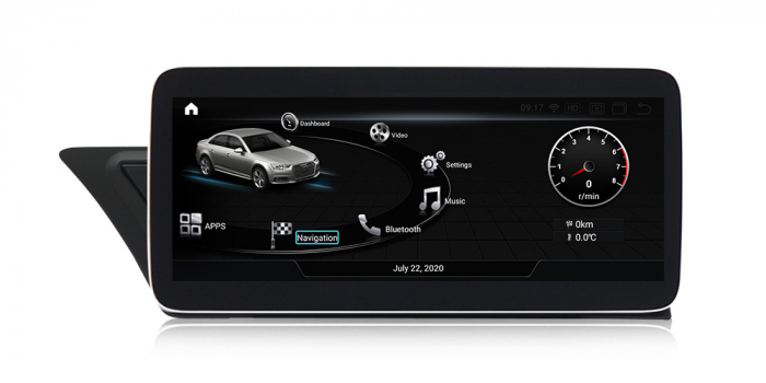 Navigatie dedicata Audi A4 MMI 3G,Android 13, Wireless Carplay si Android auto 6GB RAM 128GB ROM, Octacore 2.0ghz, Display IPS 1280*720, 10.25 inch, Microfon Extern [3]