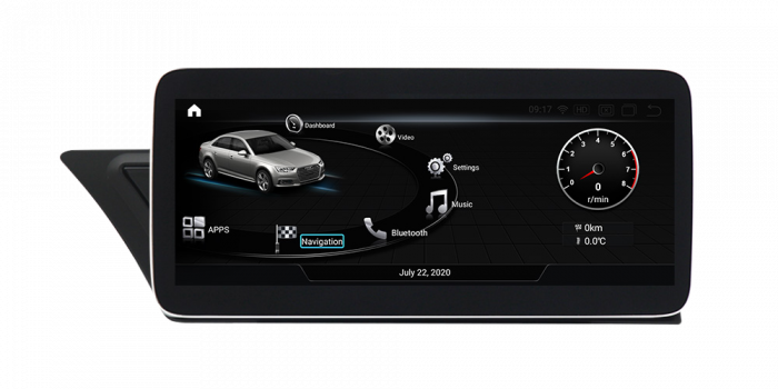 Navigatie Audi A4 A5 FARA MMI 3, NAVI-IT, 10.25 Inch, 2GB RAM 32GB ROM, Android 10, WiFi, Bluetooth, Magazin Play, Camera Marsarier [2]