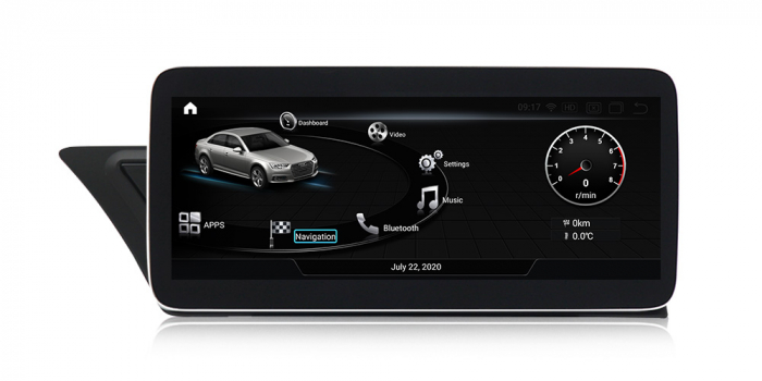 Navigatie Audi A4 A5 FARA MMI 3, NAVI-IT, 10.25 Inch, 2GB RAM 32GB ROM, Android 10, WiFi, Bluetooth, Magazin Play, Camera Marsarier [1]