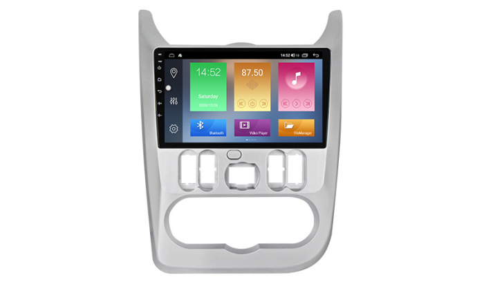 Navigatie dedicata Dacia Logan ( 2009 - 2016 ), 4 GB RAM 32 GB ROM, Android 13, Display 9 inch , Internet ,Aplicatii , Waze , Wi Fi , Usb , Bluetooth , Mirrorlink [2]