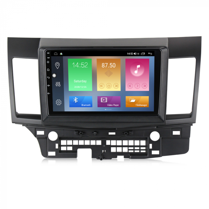 Navigatie dedicata Mitsubishi Lancer 2007-2012, 4GB RAM 64GB ROM, Octacore, Android 13, Display QLED 10.1", DSP, Carplay, Android Auto, Internet, Youtube, Waze, WIFI, Bluetooth [2]