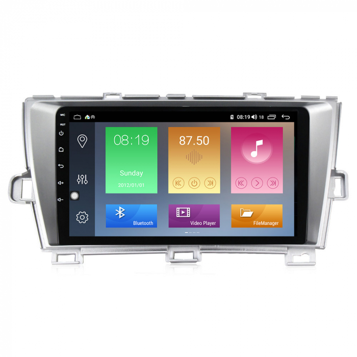 Navigatie dedicata Toyota Prius, 4GB RAM 64GB ROM, Octacore, Android 13, Display QLED 9", DSP, Carplay, Android Auto, Internet, Youtube, Waze, WIFI, Bluetooth [2]