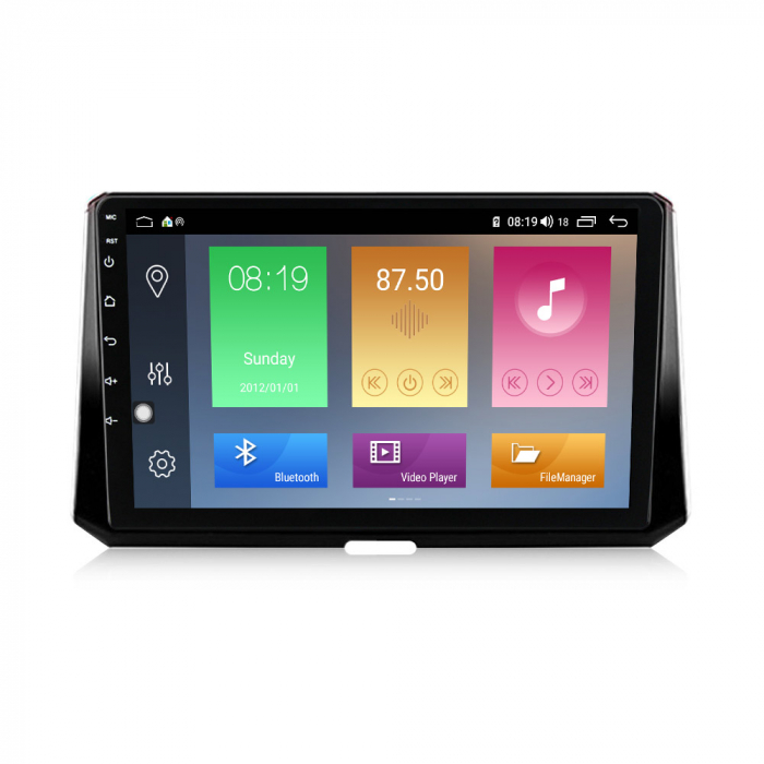 Navigatie dedicata Toyota Corolla, Auris (2018-2019), 4GB RAM 64GB ROM, Octacore, Android 13, Display QLED 10.2", DSP, Carplay, Android Auto, Internet, Youtube, Waze, WIFI, Bluetooth [2]