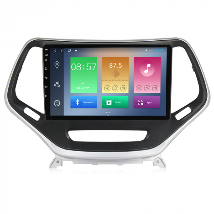 Navigatie Jeep Grand Cherokee 2014-2018, NAVI-IT, 10.25 Inch, 2GB RAM 32GB ROM, Android 9.1, WiFi, Bluetooth, Magazin Play, Camera Marsarier [1]