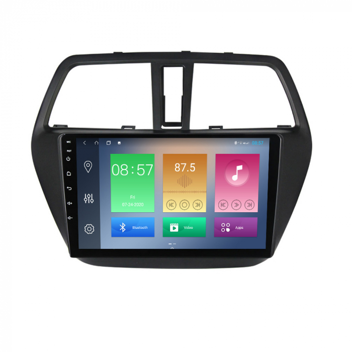 (Resigilata) Navigatie dedicata Suzuki SX4 2014 S Cross, 2GB RAM 32GB ROM, Quad Core, Display 9" IPS Full HD, Carplay, Android 13, Bluetooth, Magazin Play, Suport camere AHD [2]
