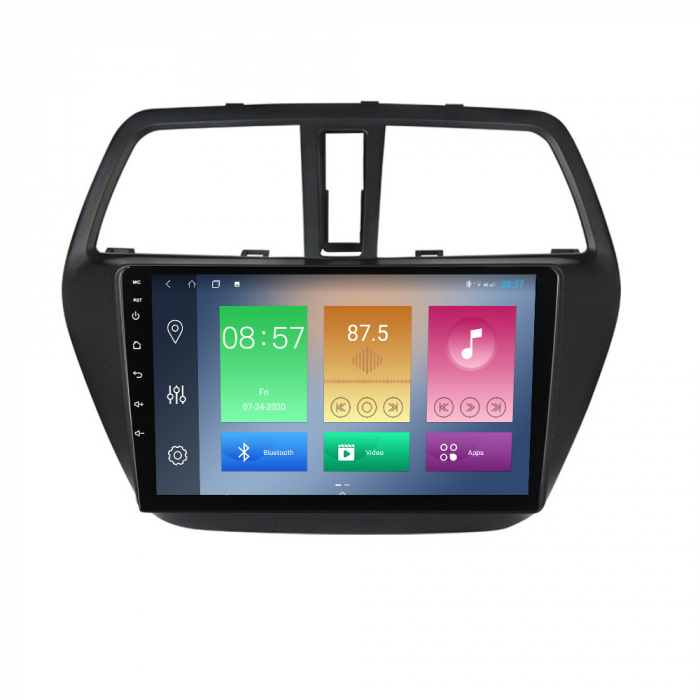 Navigatie Suzuki SX4 2014 S Cross, NAVI-IT, 9 Inch, 4GB RAM 64GB ROM, IPS, DSP, RDS, 4G, Android 10 , WiFi, Bluetooth, Magazin Play, Camera Marsarier [1]