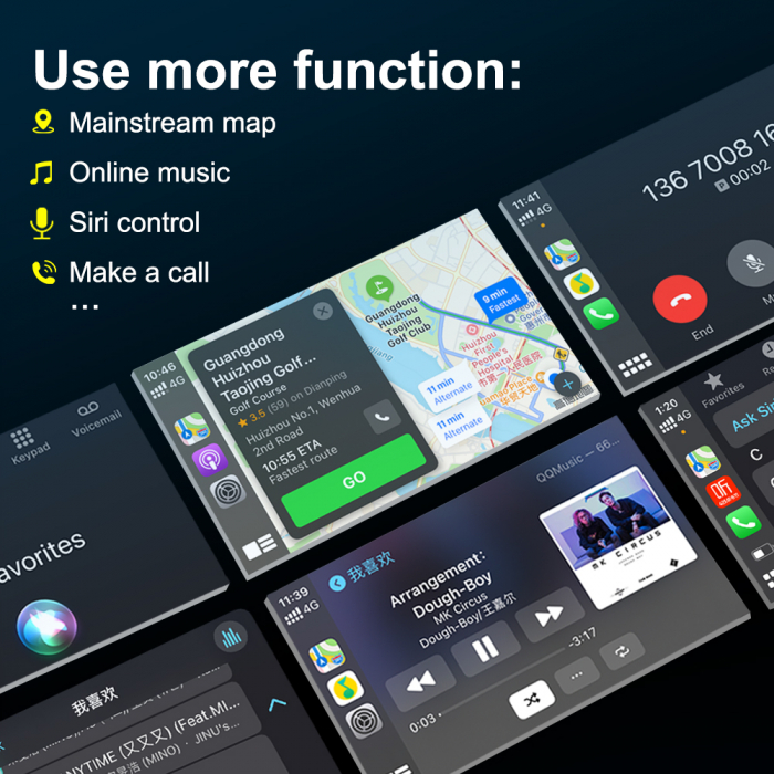 Carplay compatibil cu Mercedes Benz NTG 4.0 [5]