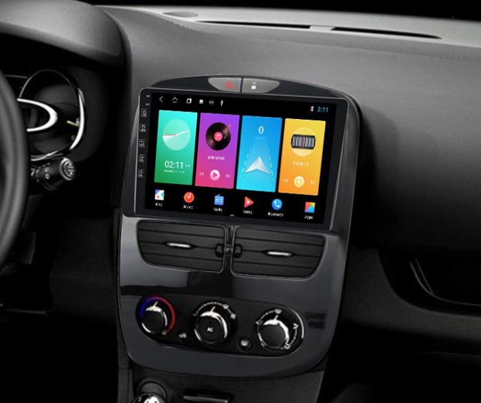 Navigatie dedicata Renault Clio 2017-2019, 10 inch, 4 GB RAM 32GB ROM, Android 13, QLED, Aplicatii, Mirrorlink, Bluetooth [3]