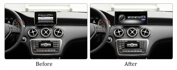 Navigatie NAVI-IT, Mercedes Benz A Class 4.5NTG, 4GB RAM 64GB ROM, Octa Core, Display 10.25 Inch, Android 10, Bluetooth, WiFi, Magazin Play, Camera marsarier [7]