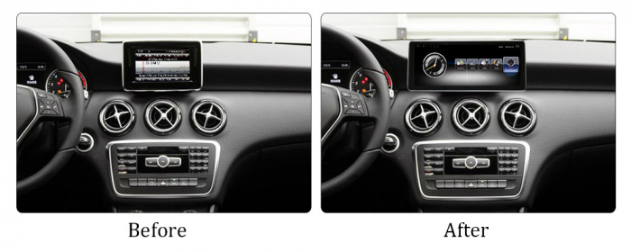 Navigatie dedicata Mercedes Benz A Class 4.5NTG, 8GB RAM 64 GB ROM, Octa Core, Display 10.25 Inch, Android 13, Bluetooth, WiFi, Magazin Play [7]