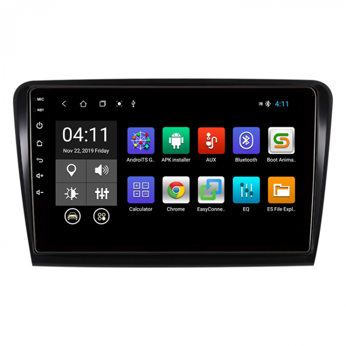 Navigatie dedicata Skoda Superb 2 2008-2015, 4GB RAM 64GB ROM, Octacore, Android 13, Display QLED 9", DSP, Carplay, Android Auto, Internet, Youtube, Waze, WIFI, Bluetooth [6]